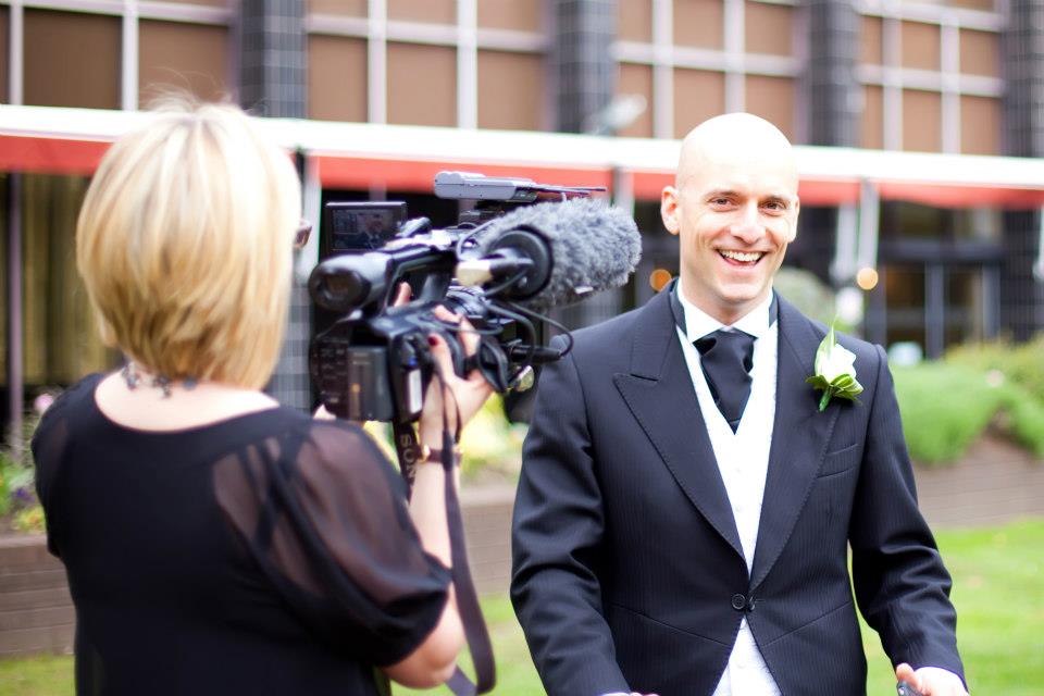I started out by filming weddings of my family and friends, which meant I could practise without too much pressure.
