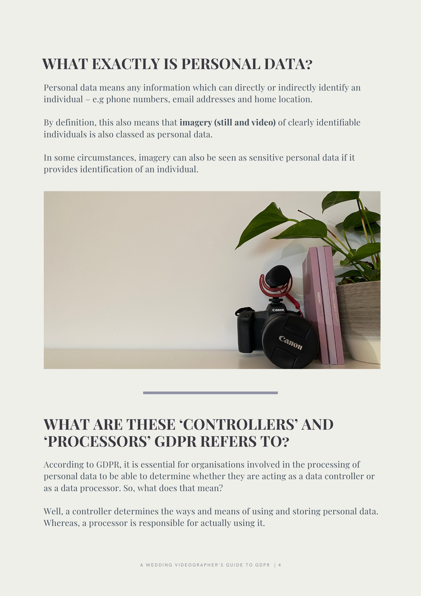 GDPR lead magnet p4 A page from the download explaining